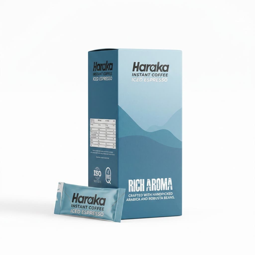 Haraka Iced Espresso sachets